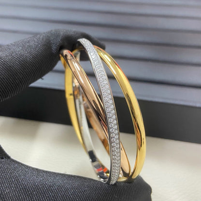 [OAKJURI Jewelry] TRINITY 2.8MM SMALL BRACELET