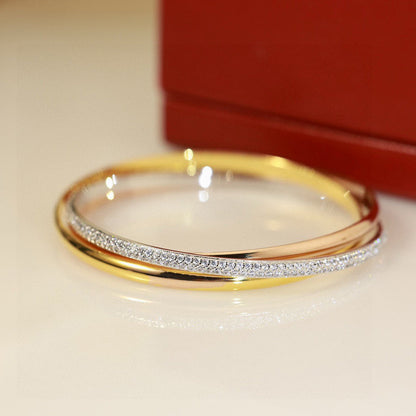 [OAKJURI Jewelry] TRINITY 2.8MM SMALL BRACELET