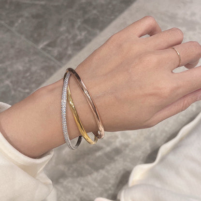 [OAKJURI Jewelry] TRINITY 2.8MM SMALL BRACELET