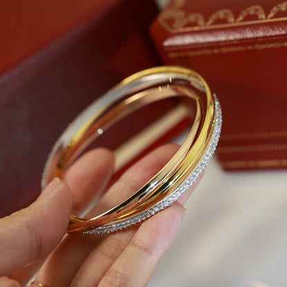 [OAKJURI Jewelry] TRINITY 2.8MM SMALL BRACELET