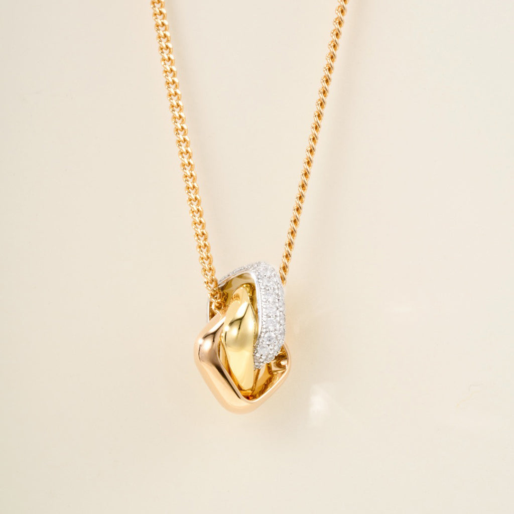 [OAKJURI Jewelry] TRINITY CUSHION NECKLACE COLLECTION