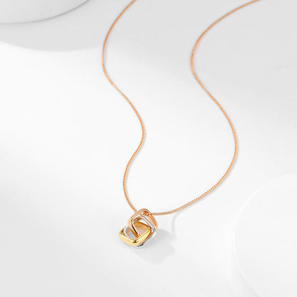 [OAKJURI Jewelry] TRINITY CUSHION NECKLACE COLLECTION