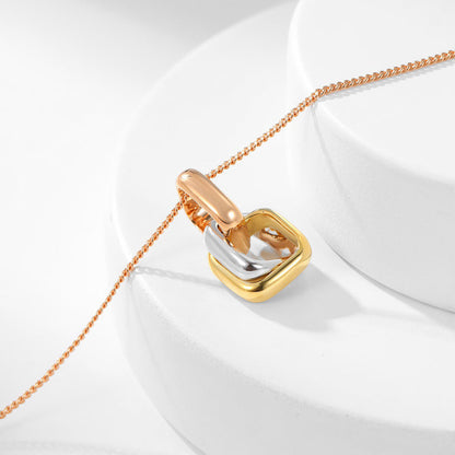 [OAKJURI Jewelry] TRINITY CUSHION NECKLACE COLLECTION
