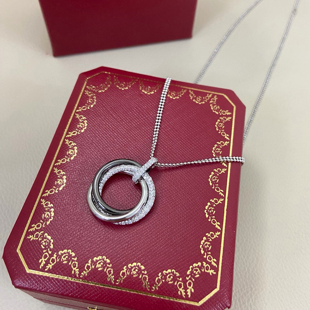 [OAKJURI Jewelry] TRINITY CERAMIC NECKLACE
