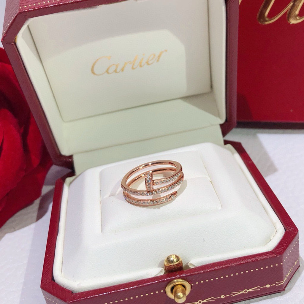 [OAKJURI Jewelry] JUSTE RING 4.8MM FULL DIAMOND
