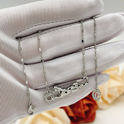 [OAKJURI Jewelry] PANTHERE FULL DIAMOND NECKLACE