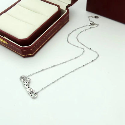 [OAKJURI Jewelry] PANTHERE FULL DIAMOND NECKLACE
