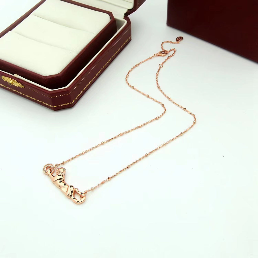 [OAKJURI Jewelry] PANTHERE FULL DIAMOND NECKLACE