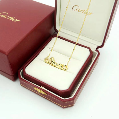 [OAKJURI Jewelry] PANTHERE FULL DIAMOND NECKLACE