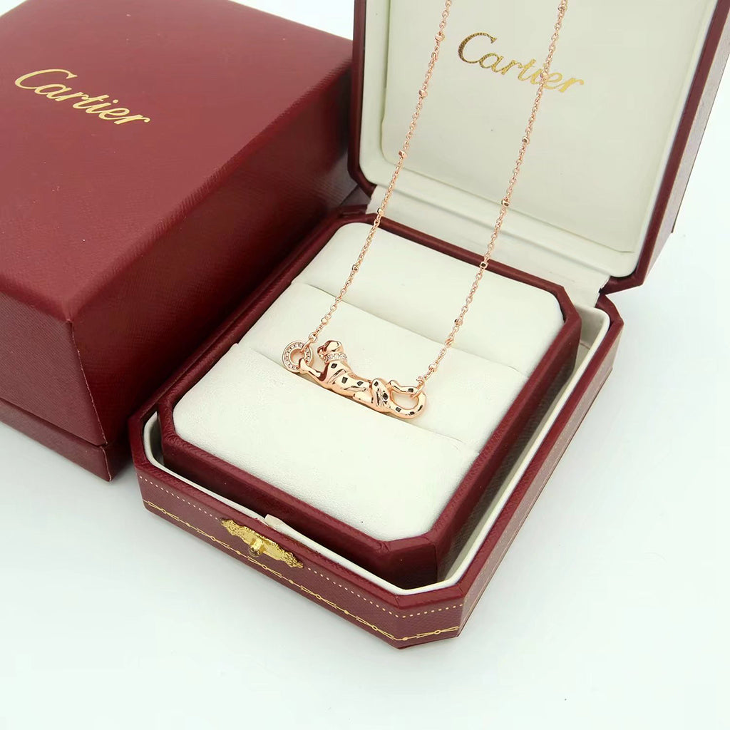 [OAKJURI Jewelry] PANTHERE FULL DIAMOND NECKLACE