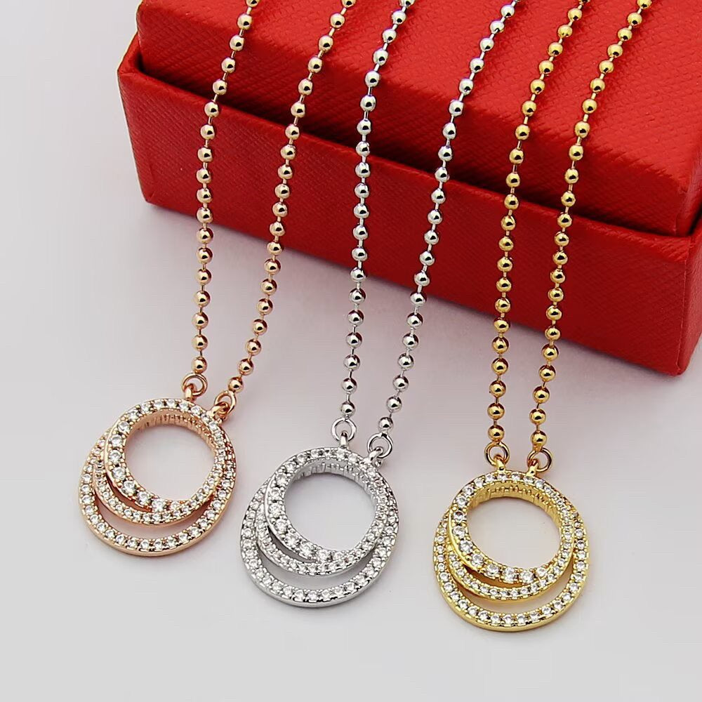 [OAKJURI Jewelry] ETINCELLE  FULL DIAMOND NECKLACE