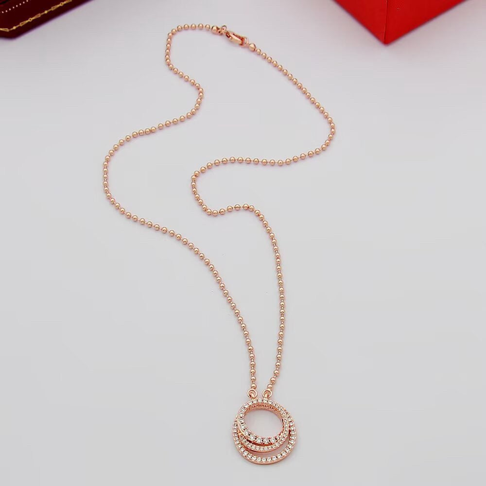 [OAKJURI Jewelry] ETINCELLE  FULL DIAMOND NECKLACE