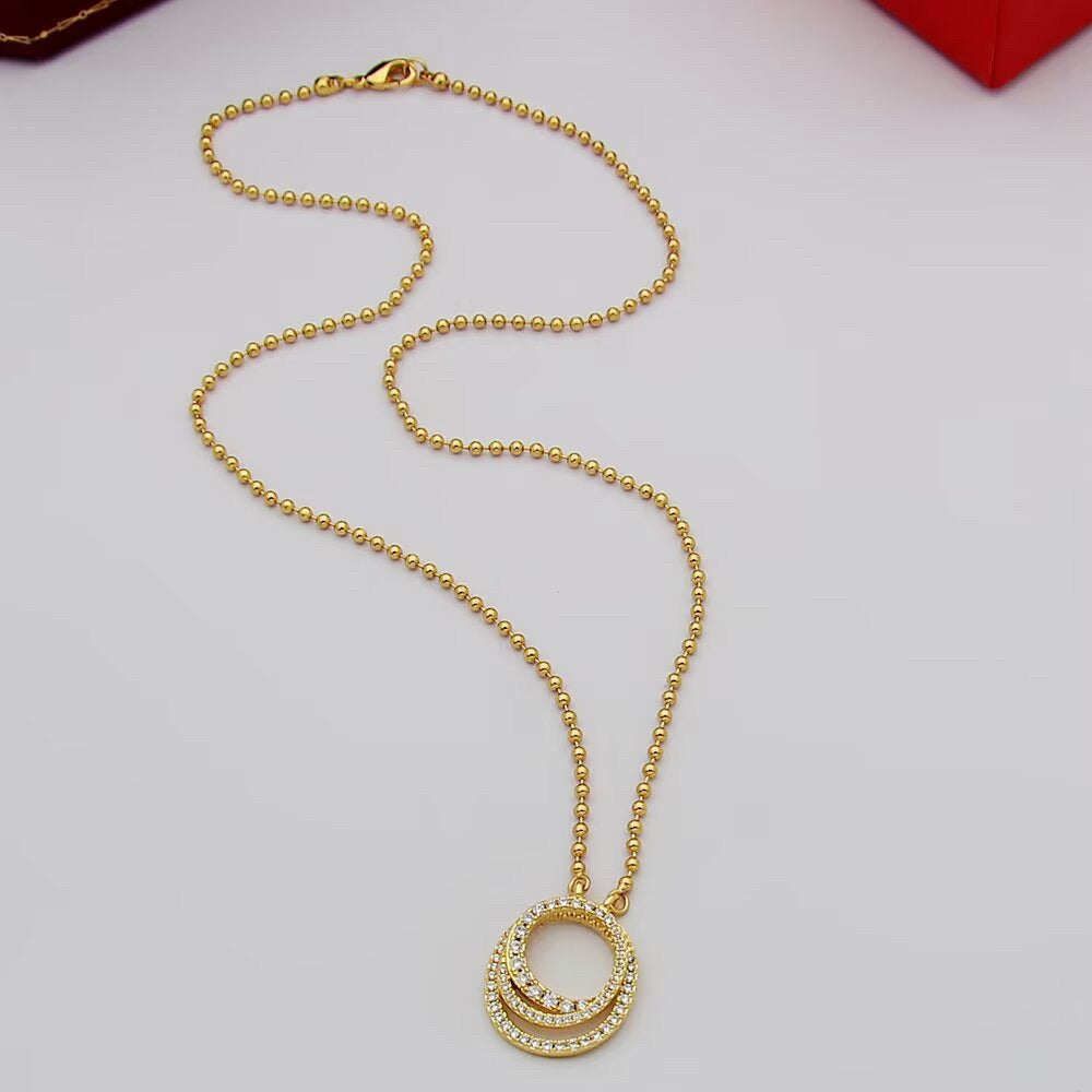 [OAKJURI Jewelry] ETINCELLE  FULL DIAMOND NECKLACE