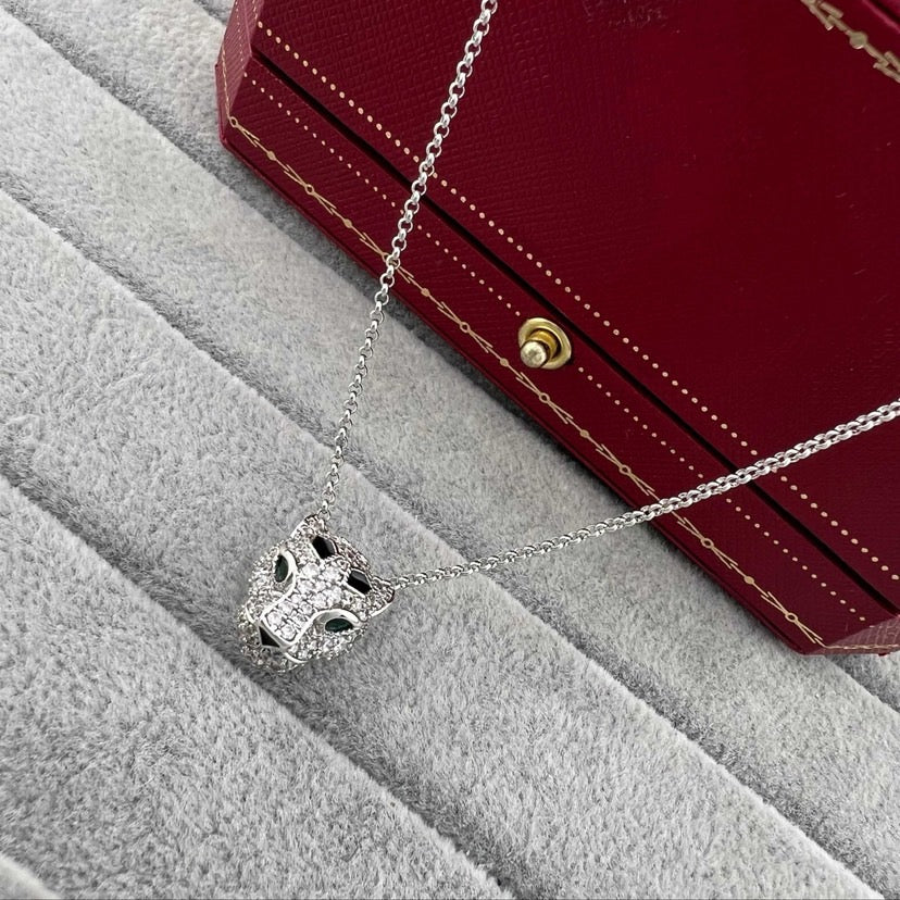 [OAKJURI Jewelry] PANTHERE FULL DIAMOND NECKLACE