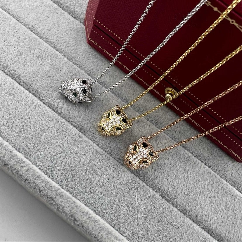 [OAKJURI Jewelry] PANTHERE FULL DIAMOND NECKLACE