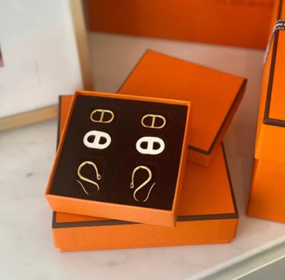 [OAKJURI Jewelry]HM O'MAILLON GOLD EARRINGS