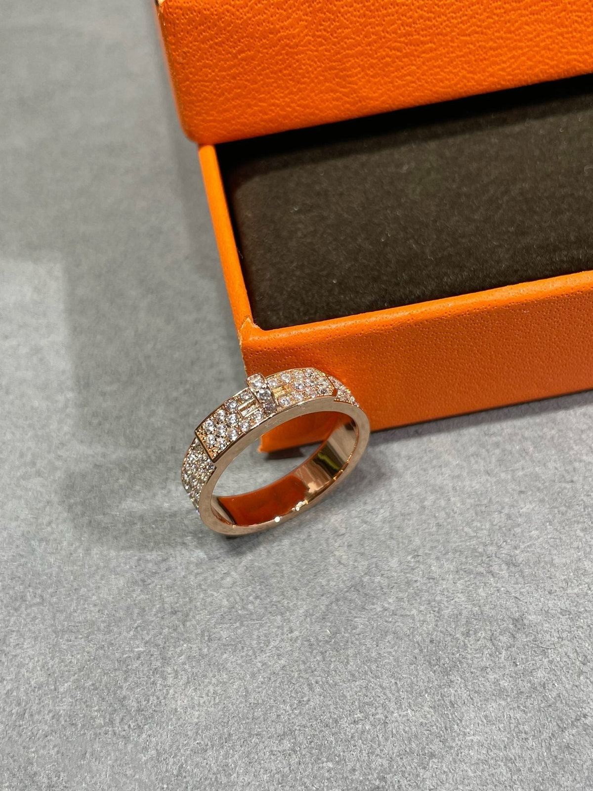 [OAKJURI Jewelry]KELLY PINK GOLD DIAMOND RING