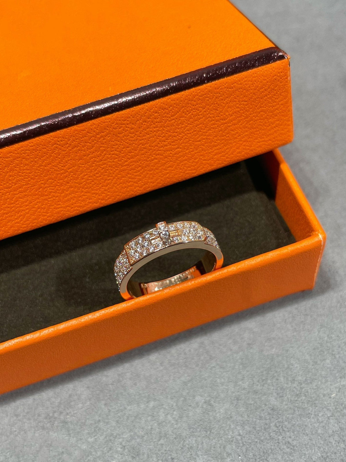 [OAKJURI Jewelry]KELLY PINK GOLD DIAMOND RING