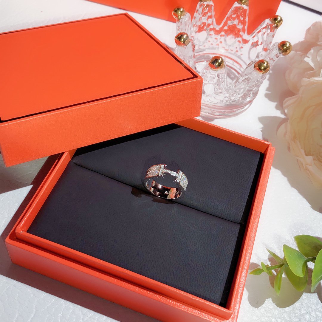 [OAKJURI Jewelry]H RING FULL DIAMOND