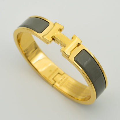 [OAKJURI Jewelry]H BRACELET BLUE GREEN 12MM