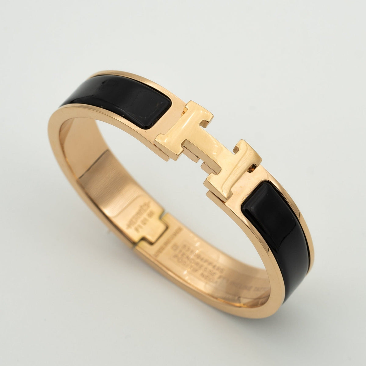 [OAKJURI Jewelry]H BLACK BRACELET