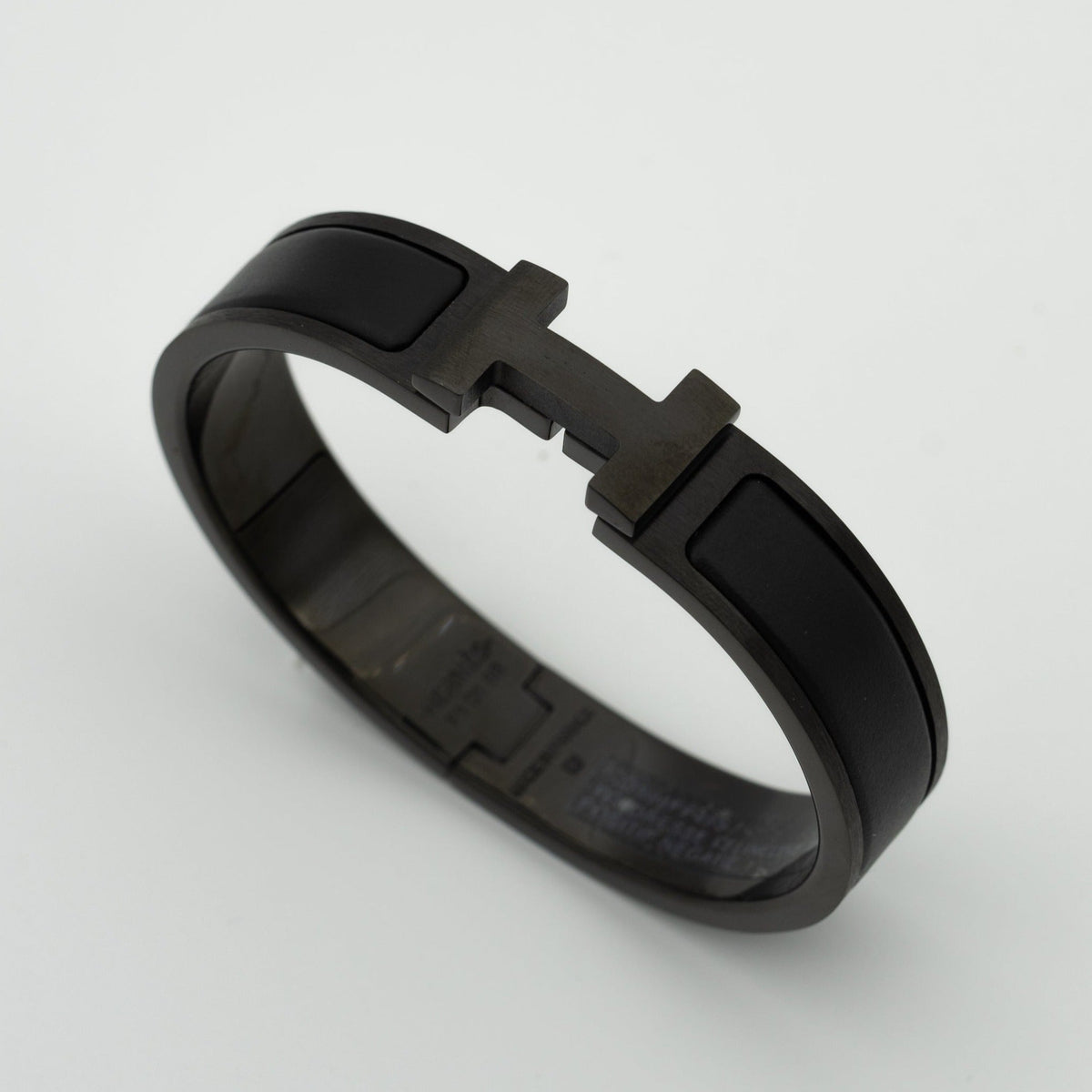 [OAKJURI Jewelry]H SO BLACK 12MM