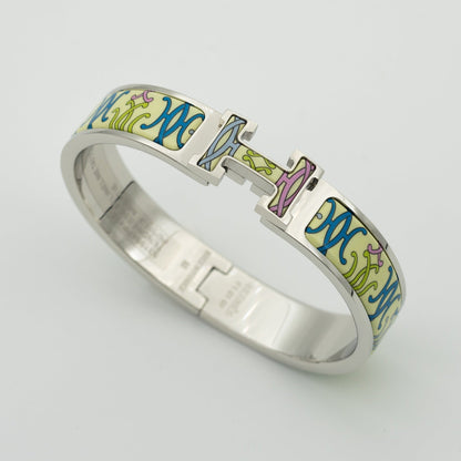 [OAKJURI Jewelry]H BRACELET BEIGE MULTICOLOR