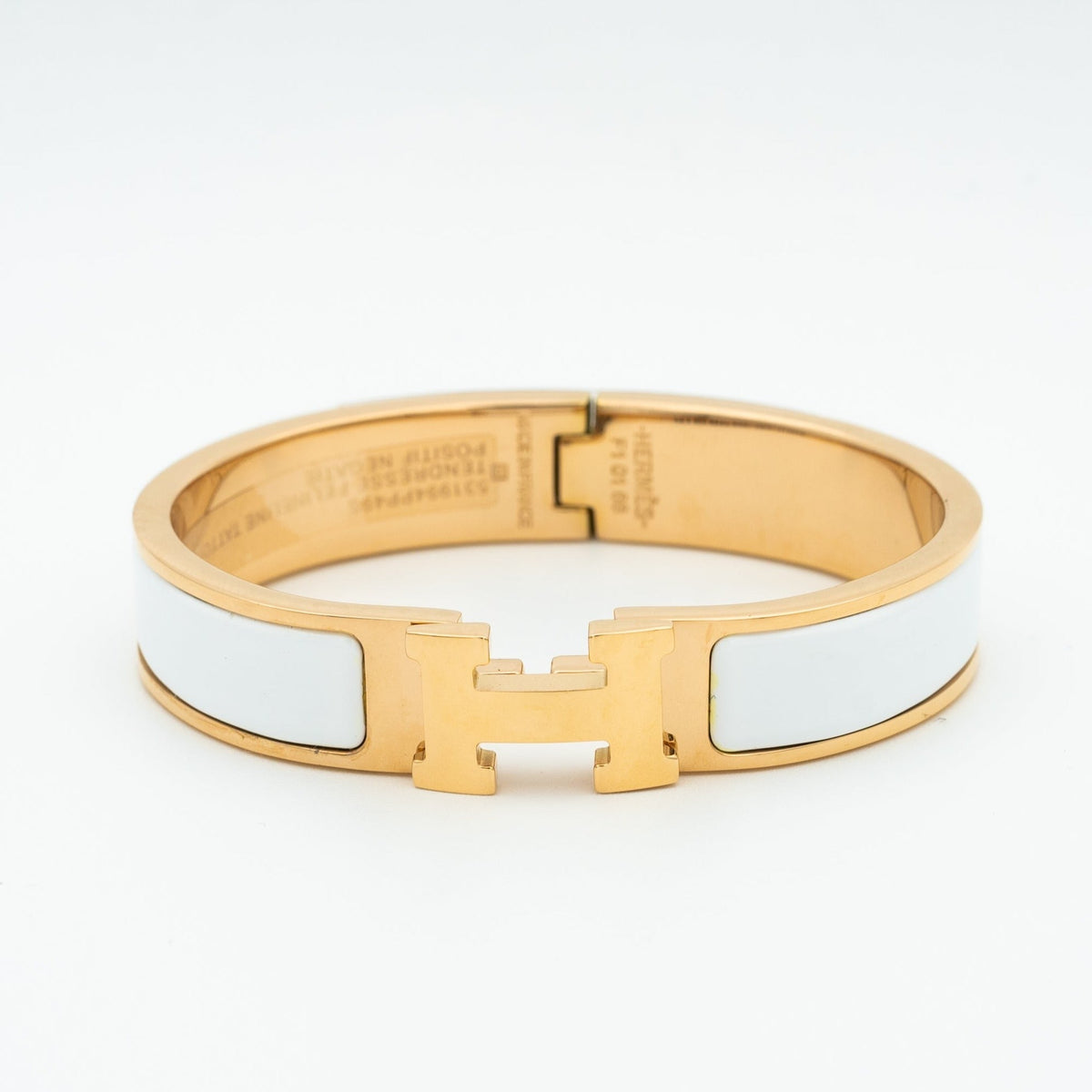 [OAKJURI Jewelry]H WHITE BRACELET