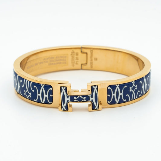 [OAKJURI Jewelry]H BRACELET BLACK MULTICOLOR