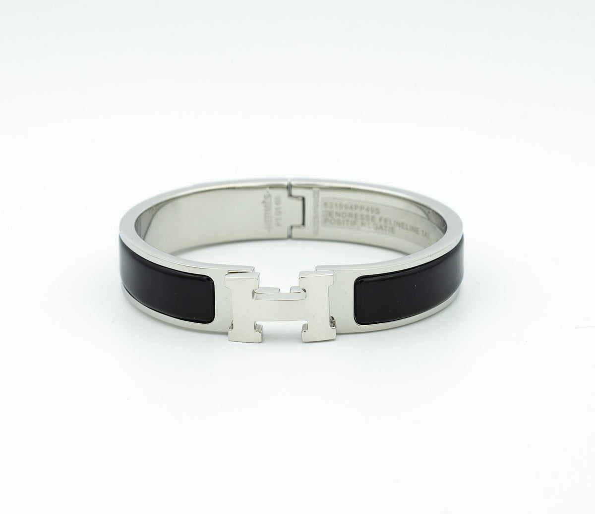 [OAKJURI Jewelry]H BLACK BRACELET