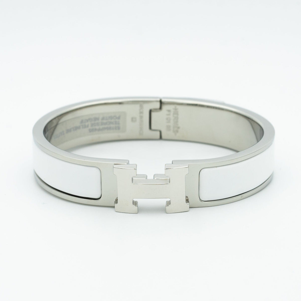 [OAKJURI Jewelry]H WHITE BRACELET