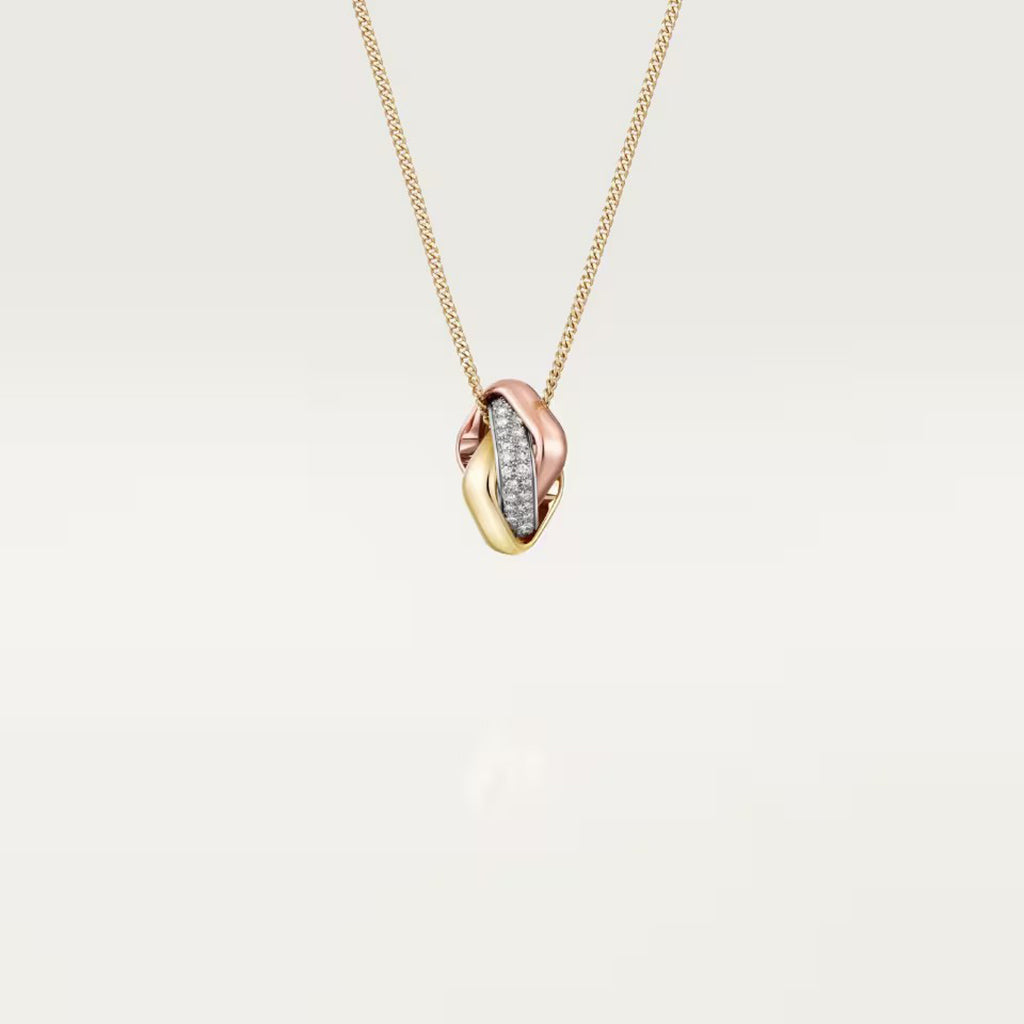 [OAKJURI Jewelry] TRINITY CUSHION NECKLACE COLLECTION