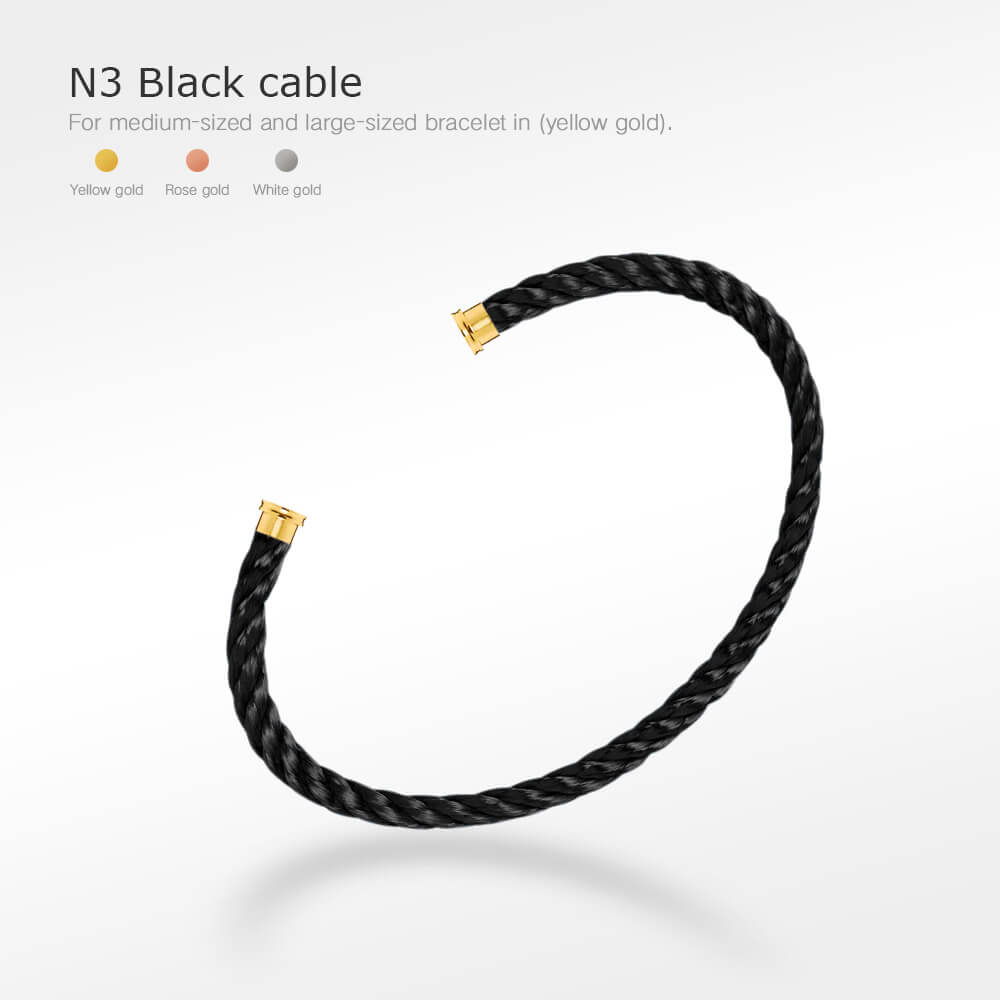 [OAKJURI Jewelry]FORCE SERIES BRACELET CABLES 50 CHOICES (DIY SELECTION)