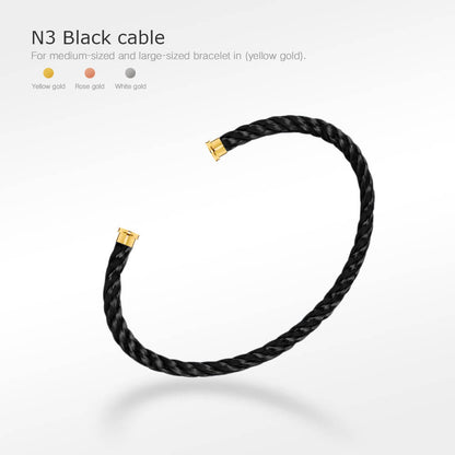 [OAKJURI Jewelry]FORCE SERIES BRACELET CABLES 50 CHOICES (DIY SELECTION)