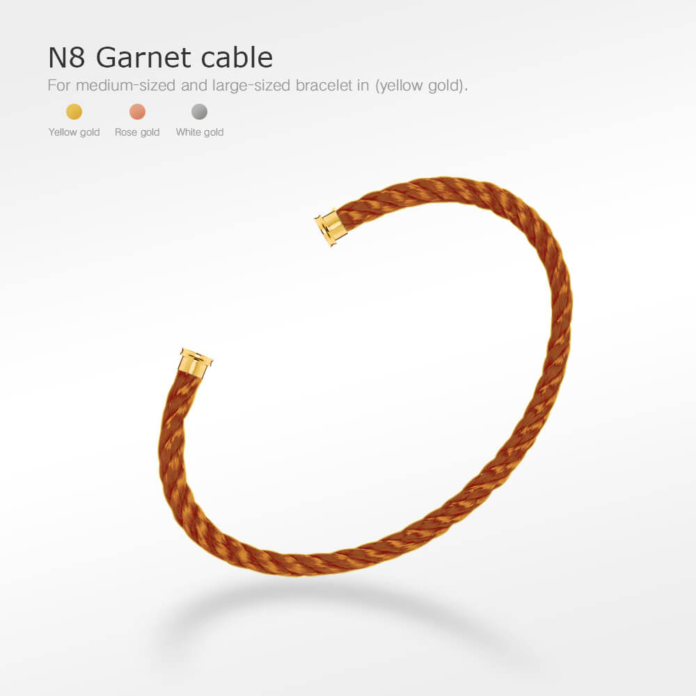 [OAKJURI Jewelry]FORCE SERIES BRACELET CABLES 50 CHOICES (DIY SELECTION)