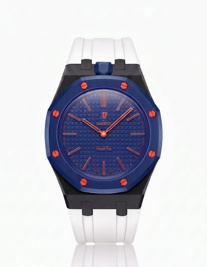 Silicone Strap & Case  Royal Pop Orenji Hachi(Customize  Colors)