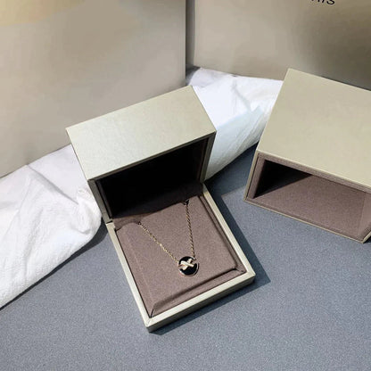[OAKJURI Jewelry]JEUX DE ROSE GOLD DIAMOND NECKLACE