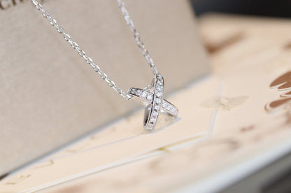 [OAKJURI Jewelry]JEUX DE DIAMOND NECKLACE