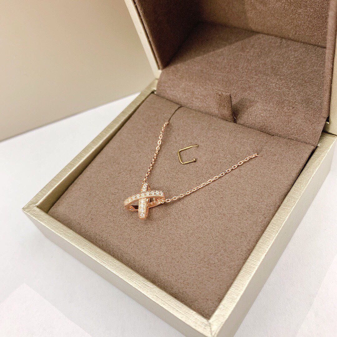[OAKJURI Jewelry]JEUX DE DIAMOND NECKLACE