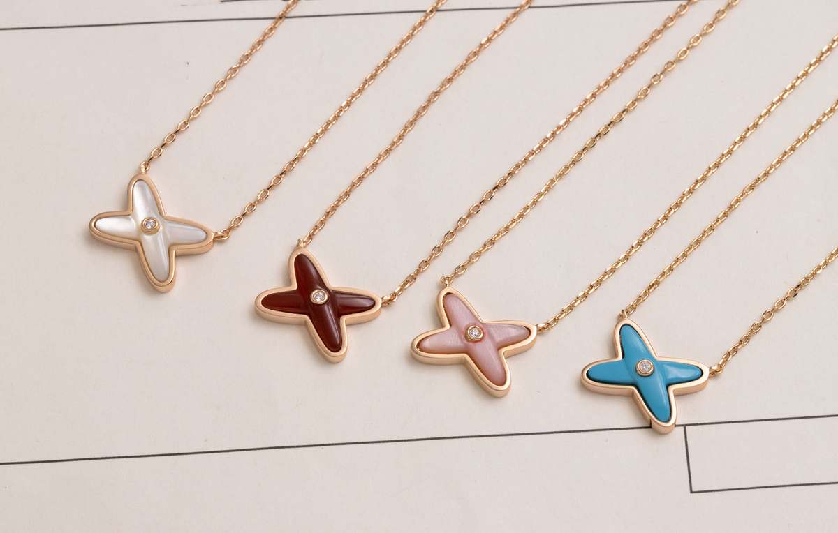 [OAKJURI Jewelry]JEUX DE NECKLACE 1 DIAMOND