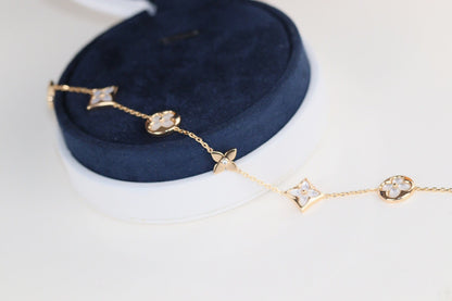 [OAKJURI Jewelry]LEAF CLOVER BRACELET