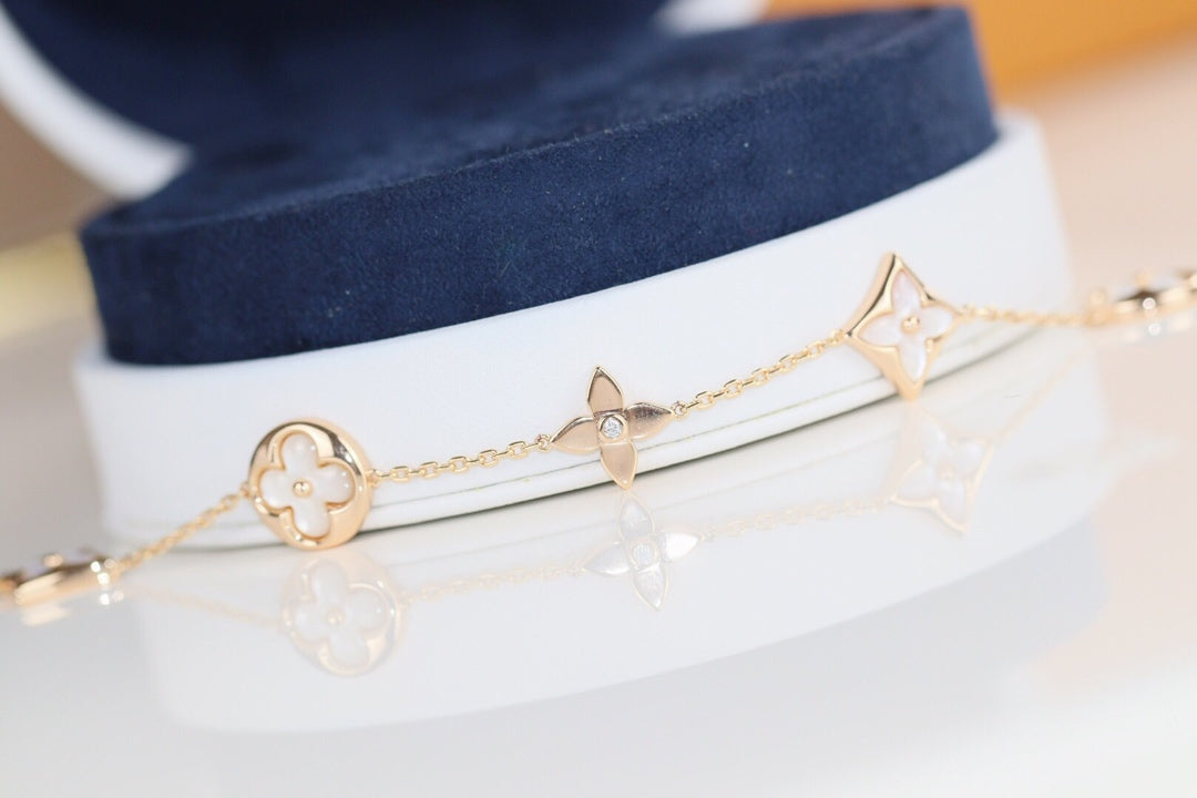 [OAKJURI Jewelry]LEAF CLOVER BRACELET