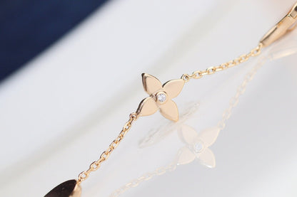 [OAKJURI Jewelry]LEAF CLOVER BRACELET