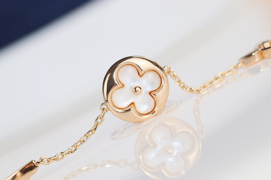[OAKJURI Jewelry]LEAF CLOVER BRACELET