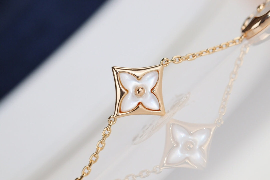 [OAKJURI Jewelry]LEAF CLOVER BRACELET