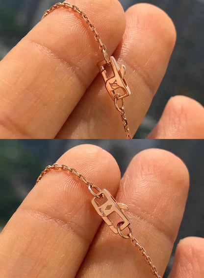 [OAKJURI Jewelry]BLOSSOM PENDANT PINK GOLD AND DIAMOND