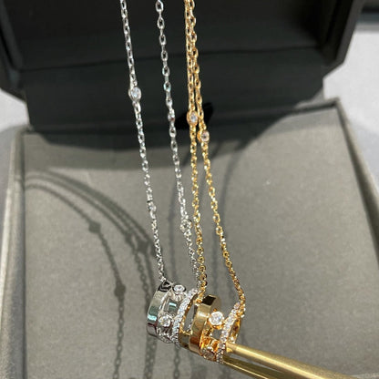 [OAKJURI Jewelry]CHAIN MOVE ROMANE PEDAND NECKLACE