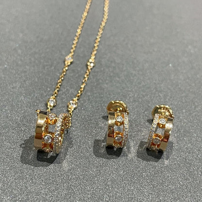 [OAKJURI Jewelry]CHAIN MOVE ROMANE PEDAND NECKLACE