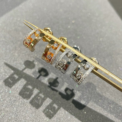 [OAKJURI Jewelry]MOVE ROMANE EARRINGS DIAMOND