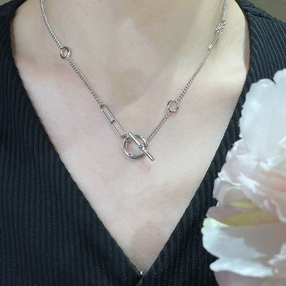 [OAKJURI Jewelry]HM STERLING CHAINE D'ANCRE HEART